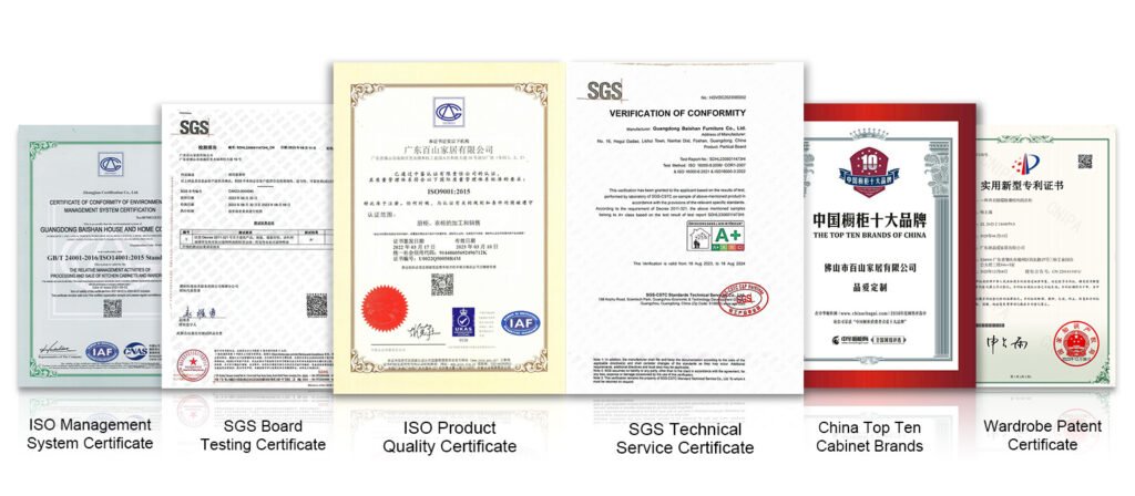 CS Home whole house custom certificates