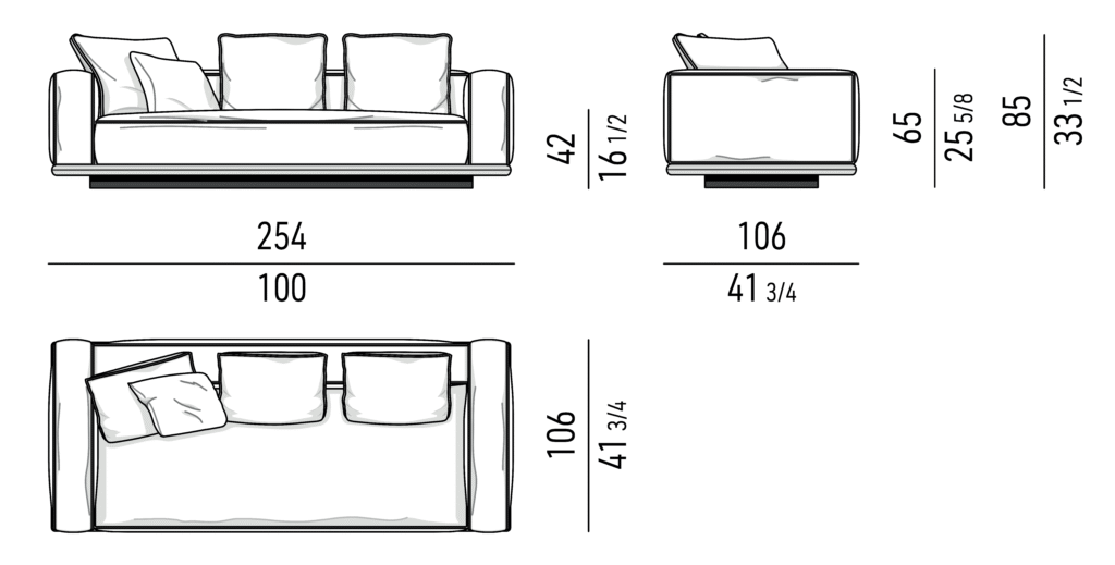 High-end custom sofa