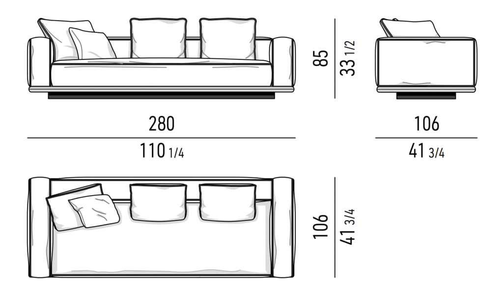 High-end custom sofa
