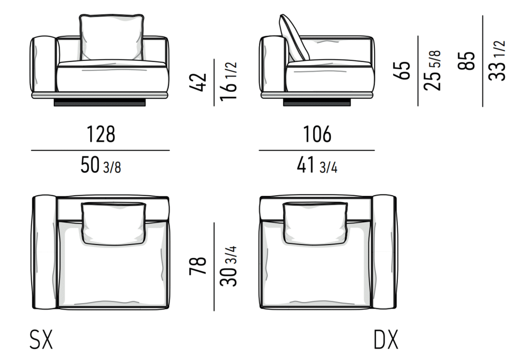 High-end custom sofa